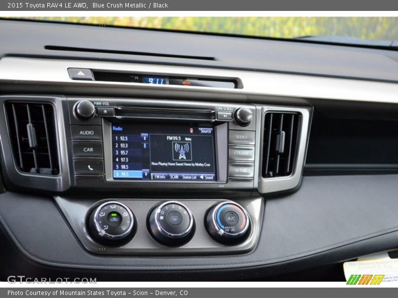 Controls of 2015 RAV4 LE AWD