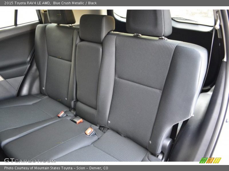 Blue Crush Metallic / Black 2015 Toyota RAV4 LE AWD
