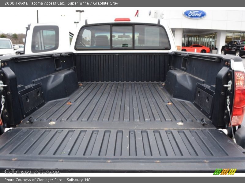 Super White / Graphite Gray 2008 Toyota Tacoma Access Cab