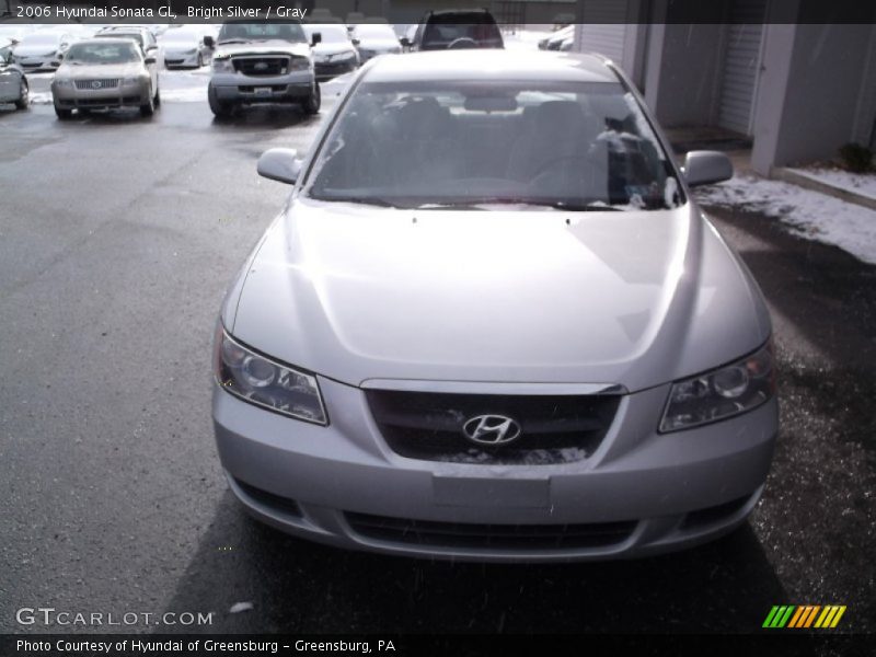 Bright Silver / Gray 2006 Hyundai Sonata GL