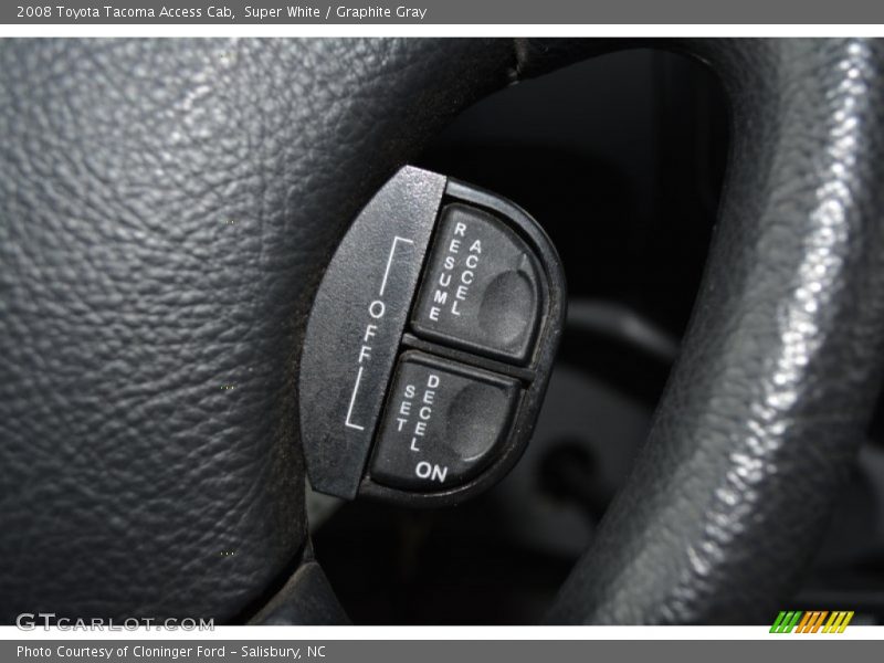 Super White / Graphite Gray 2008 Toyota Tacoma Access Cab