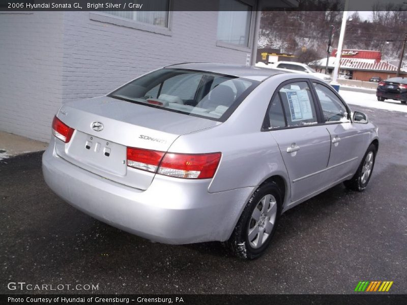 Bright Silver / Gray 2006 Hyundai Sonata GL