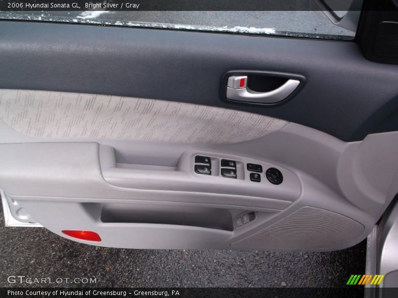 Bright Silver / Gray 2006 Hyundai Sonata GL