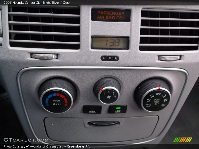 Bright Silver / Gray 2006 Hyundai Sonata GL