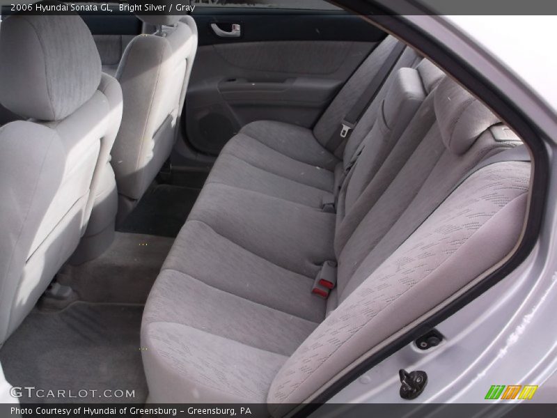 Bright Silver / Gray 2006 Hyundai Sonata GL