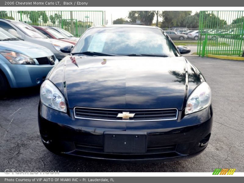 Black / Ebony 2006 Chevrolet Monte Carlo LT