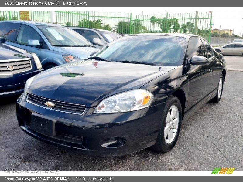 Black / Ebony 2006 Chevrolet Monte Carlo LT