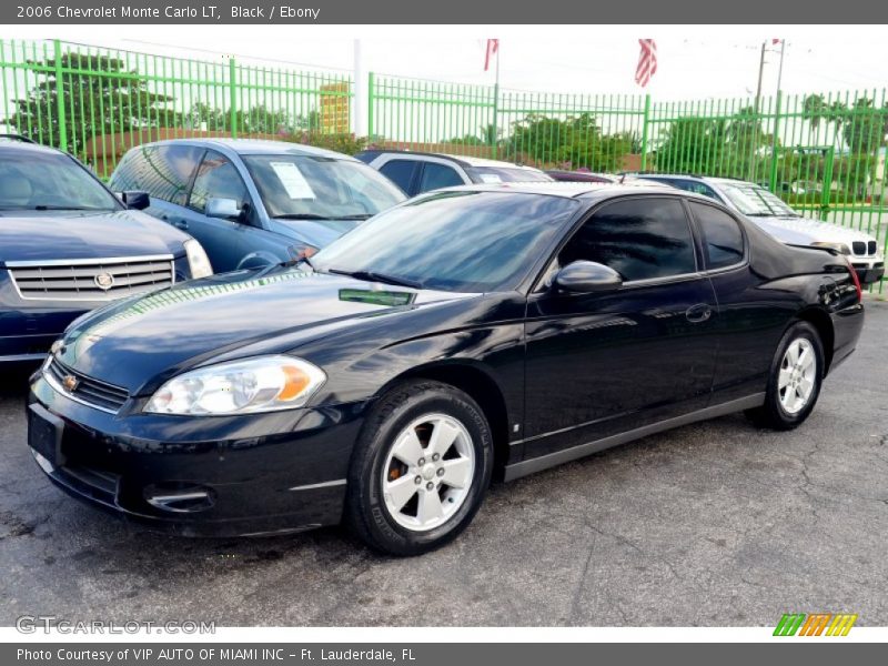 Black / Ebony 2006 Chevrolet Monte Carlo LT