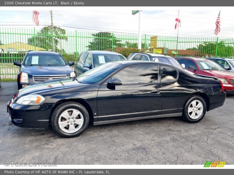 Black / Ebony 2006 Chevrolet Monte Carlo LT