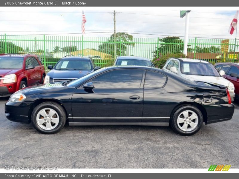 Black / Ebony 2006 Chevrolet Monte Carlo LT