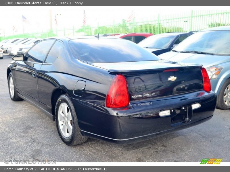 Black / Ebony 2006 Chevrolet Monte Carlo LT