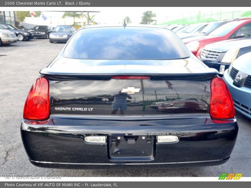Black / Ebony 2006 Chevrolet Monte Carlo LT