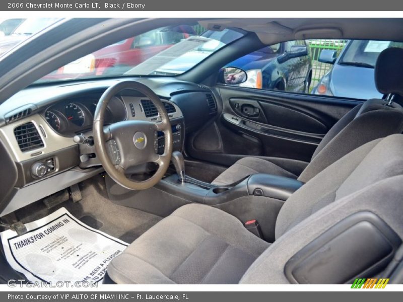 Black / Ebony 2006 Chevrolet Monte Carlo LT