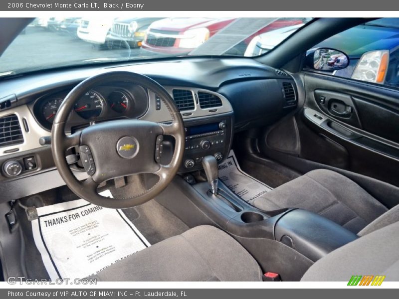 Black / Ebony 2006 Chevrolet Monte Carlo LT