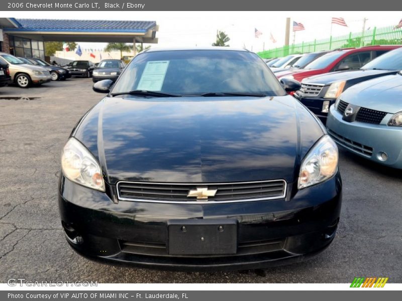 Black / Ebony 2006 Chevrolet Monte Carlo LT