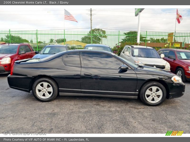 Black / Ebony 2006 Chevrolet Monte Carlo LT