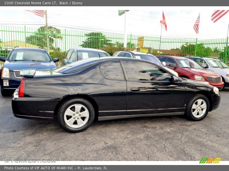 Black / Ebony 2006 Chevrolet Monte Carlo LT