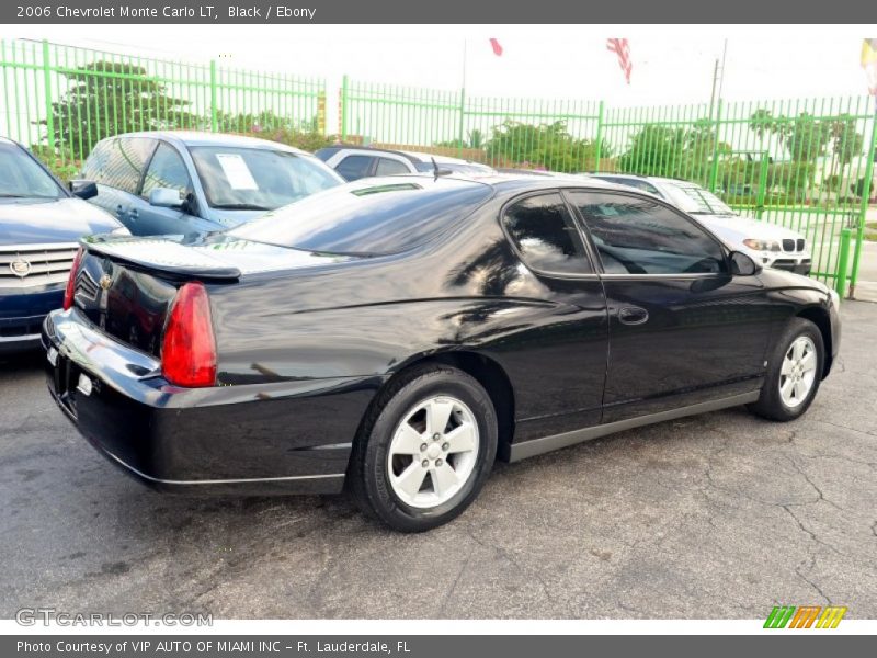 Black / Ebony 2006 Chevrolet Monte Carlo LT