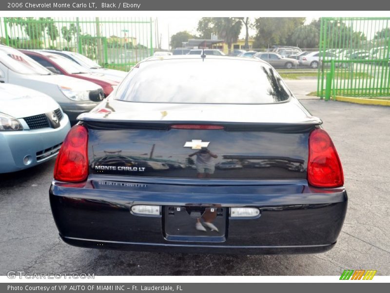 Black / Ebony 2006 Chevrolet Monte Carlo LT