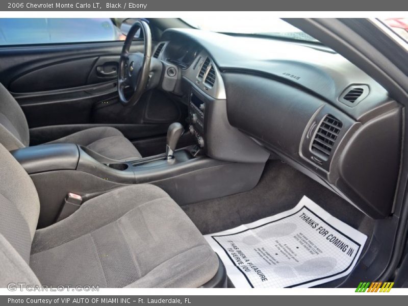 Black / Ebony 2006 Chevrolet Monte Carlo LT