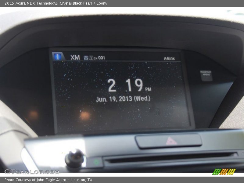 Crystal Black Pearl / Ebony 2015 Acura MDX Technology
