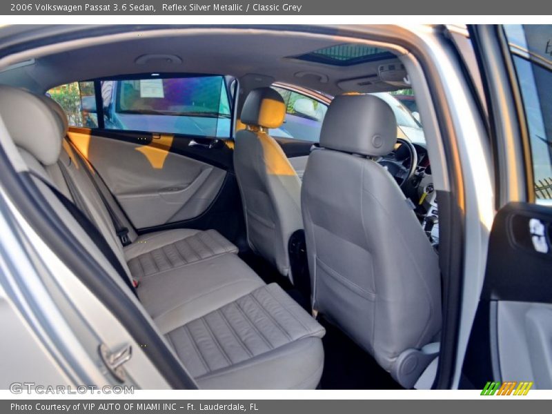 Reflex Silver Metallic / Classic Grey 2006 Volkswagen Passat 3.6 Sedan