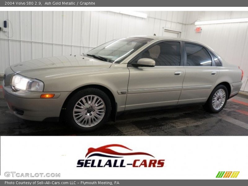Ash Gold Metallic / Graphite 2004 Volvo S80 2.9