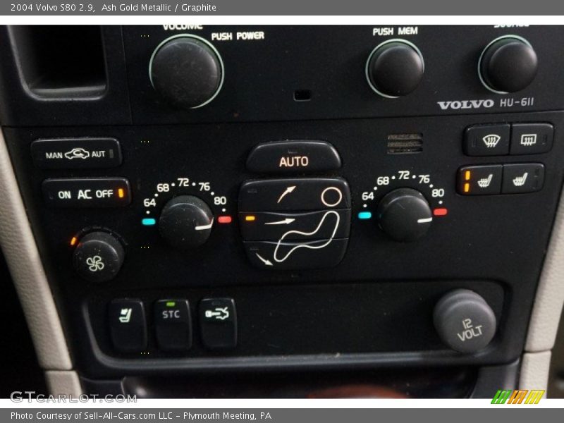 Ash Gold Metallic / Graphite 2004 Volvo S80 2.9