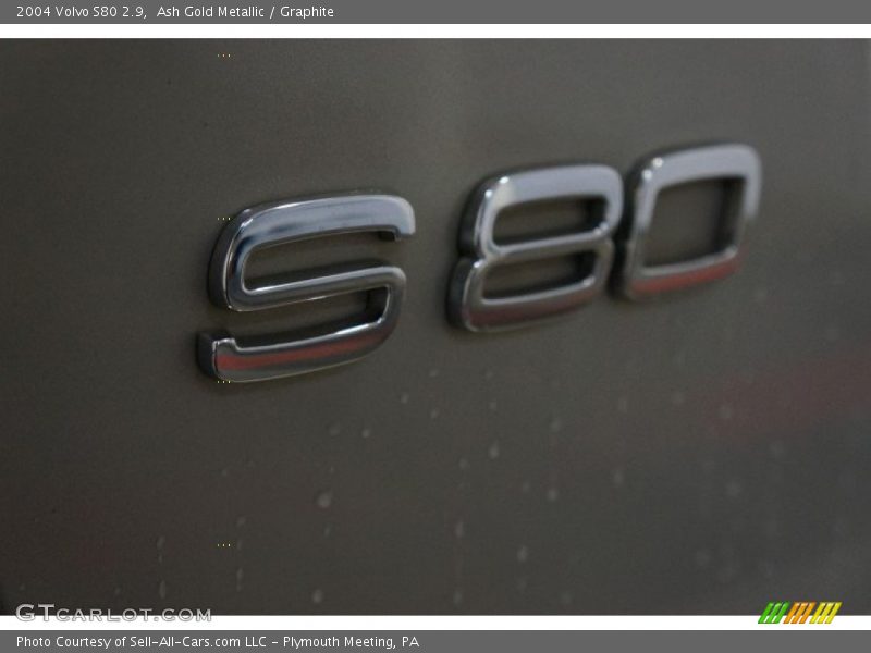 Ash Gold Metallic / Graphite 2004 Volvo S80 2.9