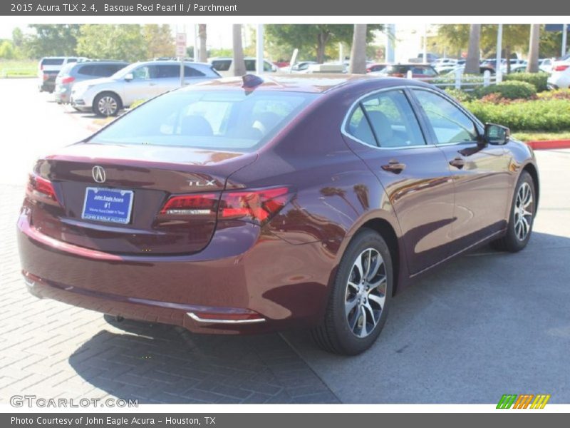 Basque Red Pearl II / Parchment 2015 Acura TLX 2.4