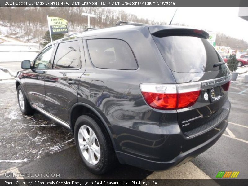 Dark Charcoal Pearl / Dark Graystone/Medium Graystone 2011 Dodge Durango Express 4x4