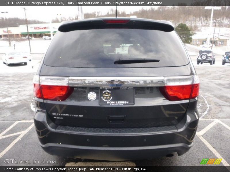Dark Charcoal Pearl / Dark Graystone/Medium Graystone 2011 Dodge Durango Express 4x4