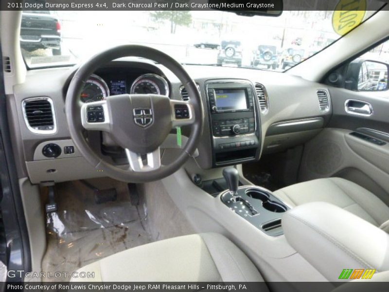 Dark Charcoal Pearl / Dark Graystone/Medium Graystone 2011 Dodge Durango Express 4x4