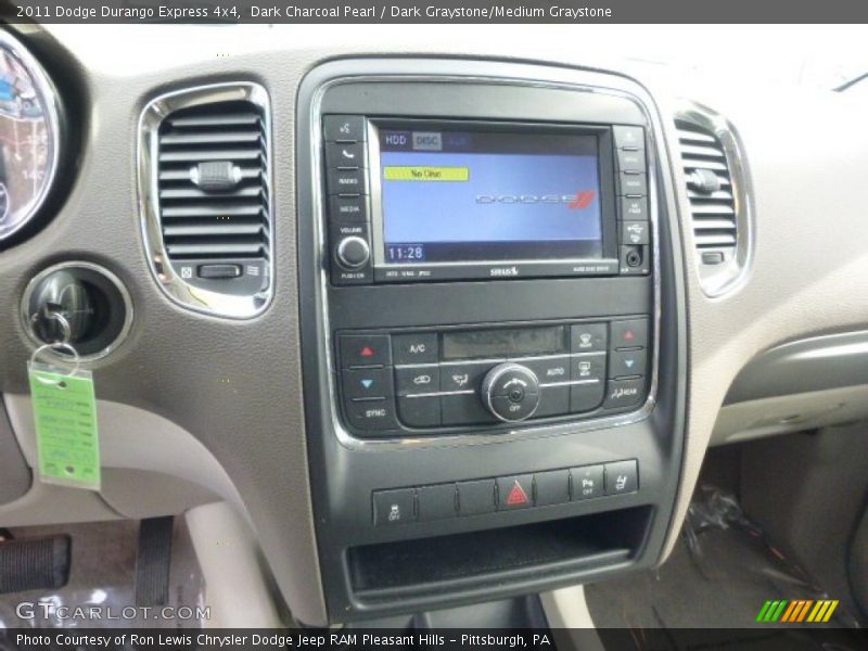 Dark Charcoal Pearl / Dark Graystone/Medium Graystone 2011 Dodge Durango Express 4x4