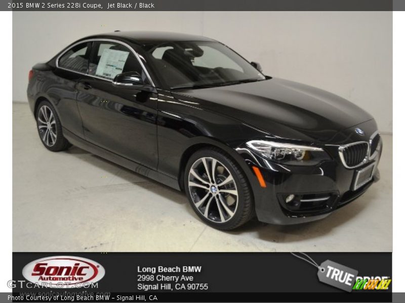 Jet Black / Black 2015 BMW 2 Series 228i Coupe