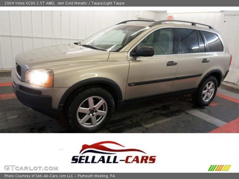 Ash Gold Metallic / Taupe/Light Taupe 2004 Volvo XC90 2.5T AWD