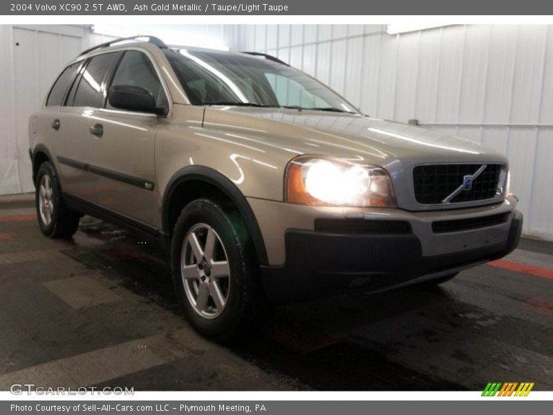 Ash Gold Metallic / Taupe/Light Taupe 2004 Volvo XC90 2.5T AWD