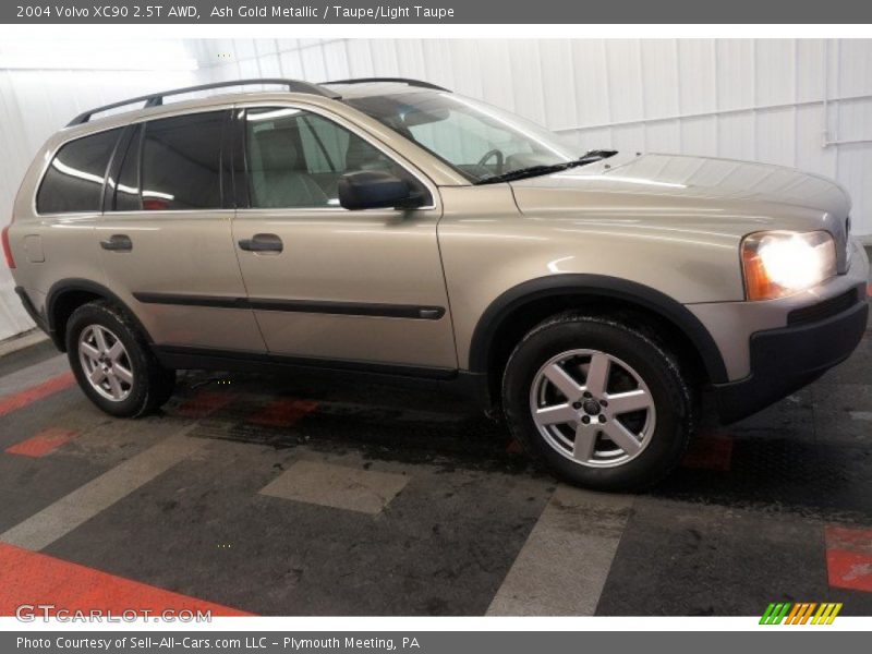 Ash Gold Metallic / Taupe/Light Taupe 2004 Volvo XC90 2.5T AWD