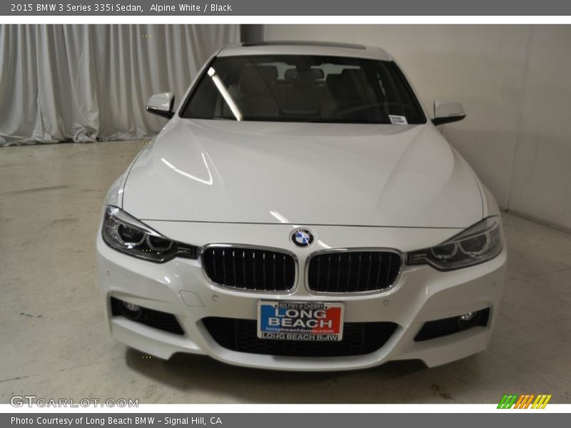 Alpine White / Black 2015 BMW 3 Series 335i Sedan
