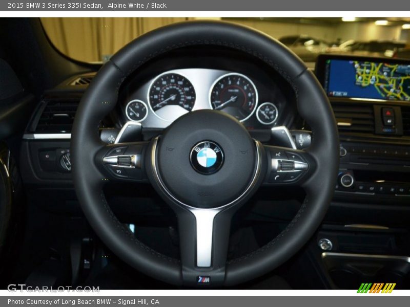 Alpine White / Black 2015 BMW 3 Series 335i Sedan