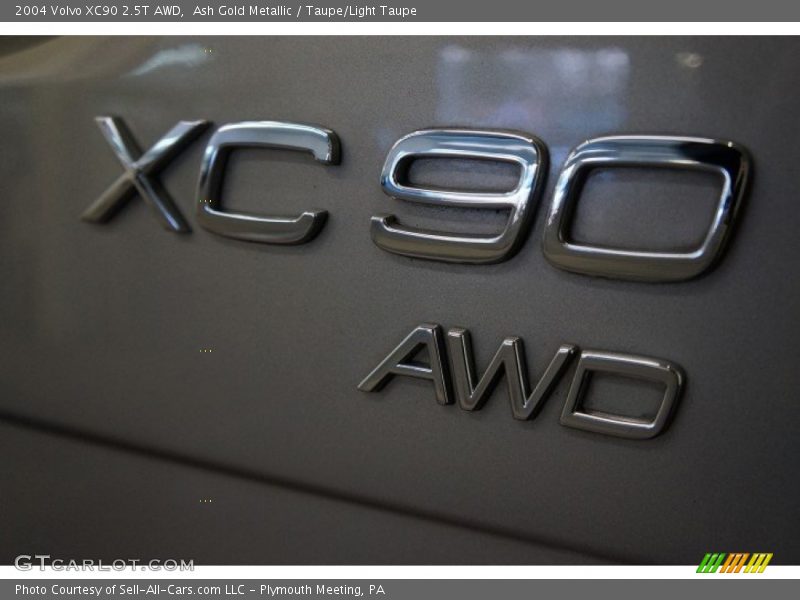 Ash Gold Metallic / Taupe/Light Taupe 2004 Volvo XC90 2.5T AWD