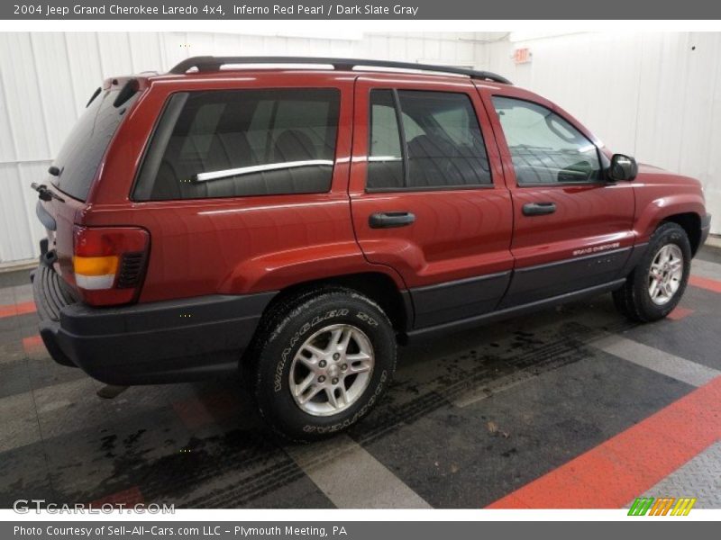 Inferno Red Pearl / Dark Slate Gray 2004 Jeep Grand Cherokee Laredo 4x4