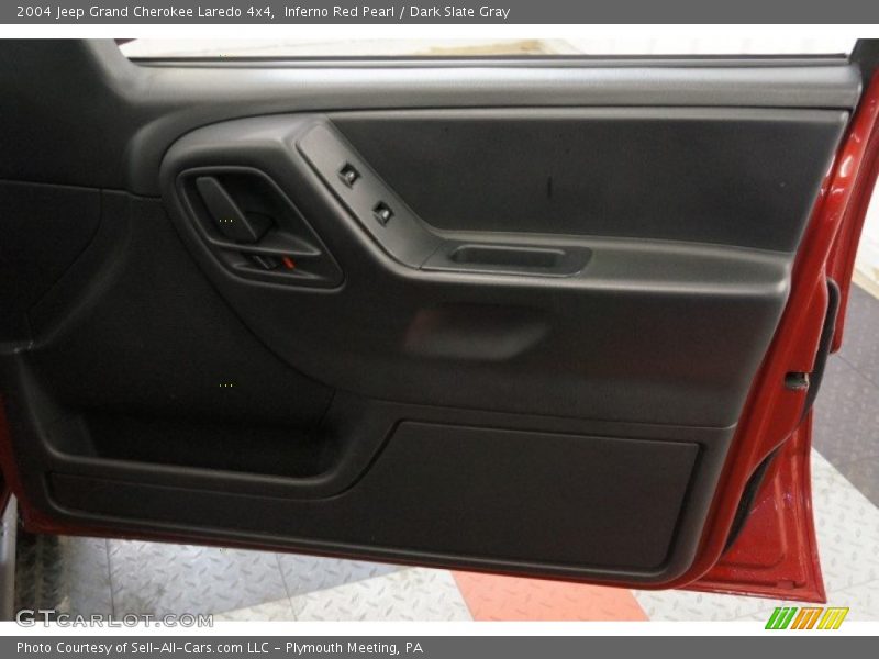 Inferno Red Pearl / Dark Slate Gray 2004 Jeep Grand Cherokee Laredo 4x4