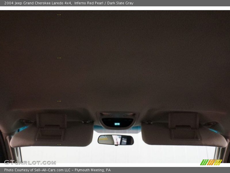 Inferno Red Pearl / Dark Slate Gray 2004 Jeep Grand Cherokee Laredo 4x4