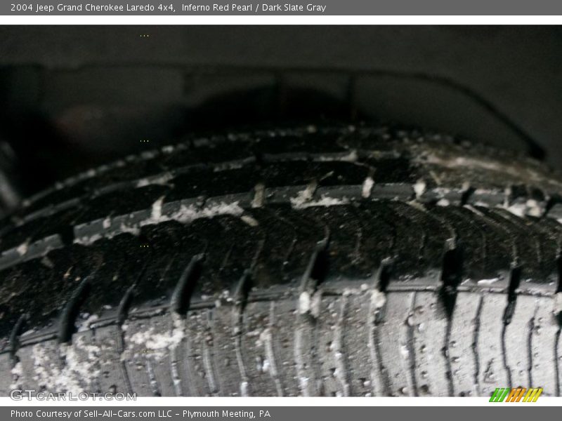 Inferno Red Pearl / Dark Slate Gray 2004 Jeep Grand Cherokee Laredo 4x4