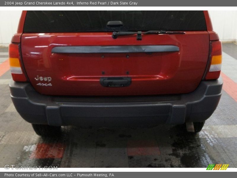 Inferno Red Pearl / Dark Slate Gray 2004 Jeep Grand Cherokee Laredo 4x4