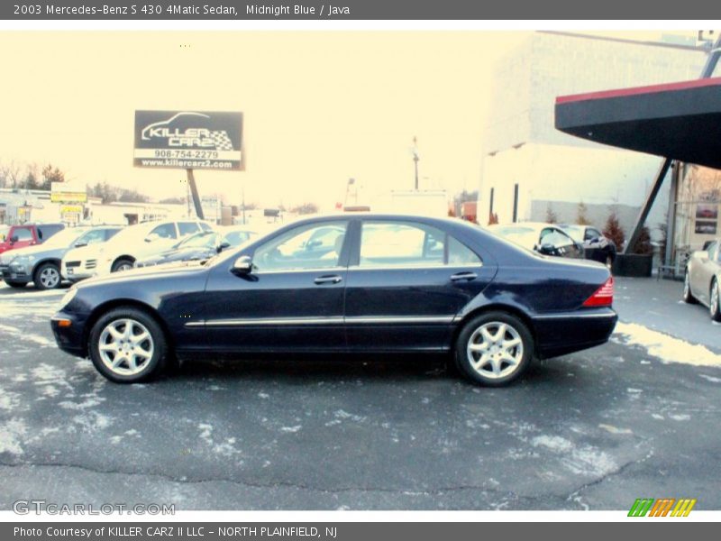 Midnight Blue / Java 2003 Mercedes-Benz S 430 4Matic Sedan
