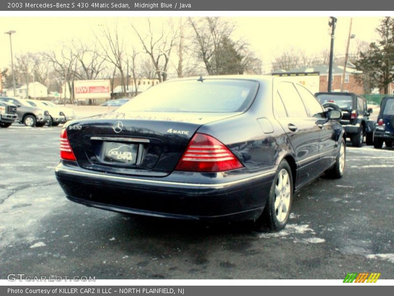 Midnight Blue / Java 2003 Mercedes-Benz S 430 4Matic Sedan
