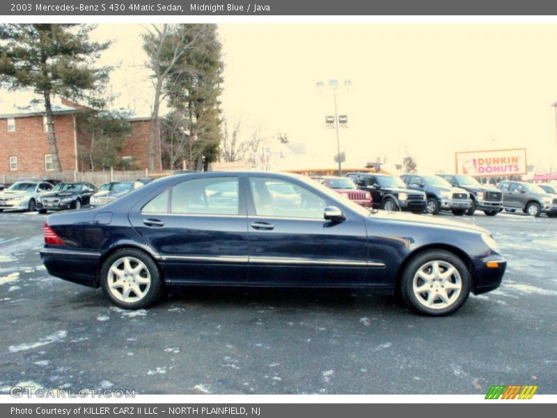 Midnight Blue / Java 2003 Mercedes-Benz S 430 4Matic Sedan