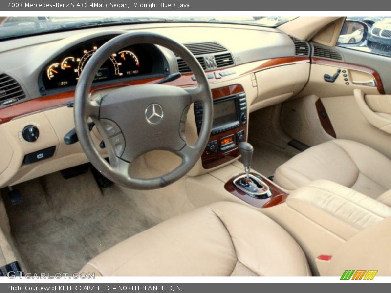 Midnight Blue / Java 2003 Mercedes-Benz S 430 4Matic Sedan
